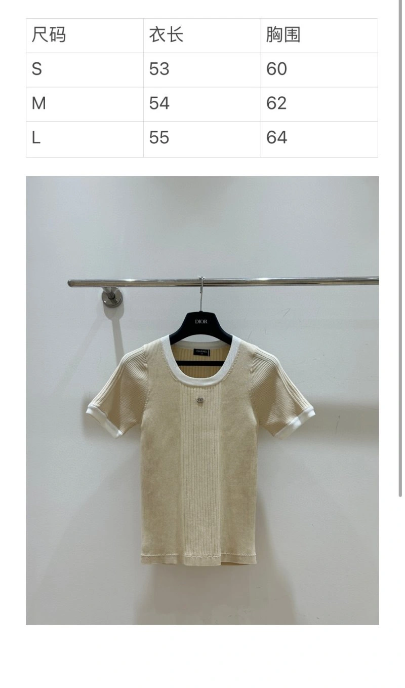 Chanel T-Shirts Durable 110212