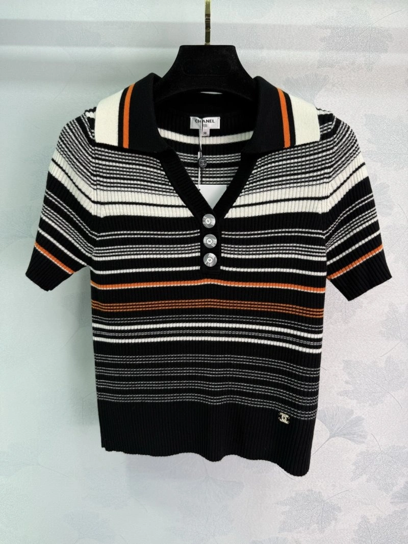 Stretchable Chanel T-Shirts 110145