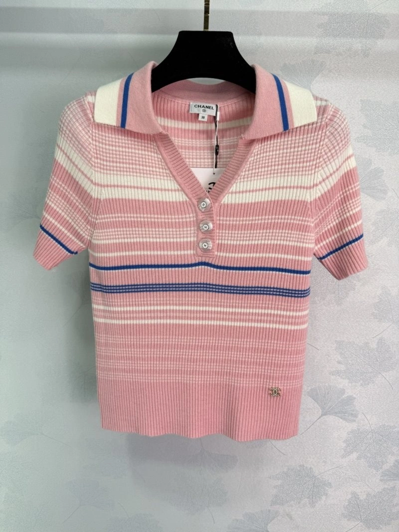 Stretchable Chanel T-Shirts 110145