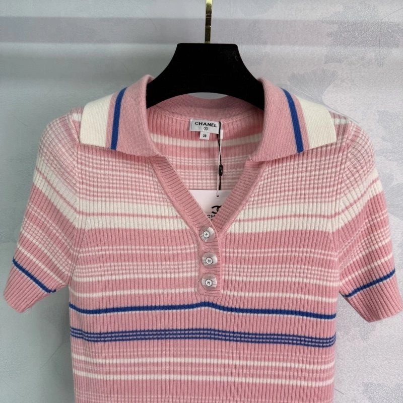 Stretchable Chanel T-Shirts 110145