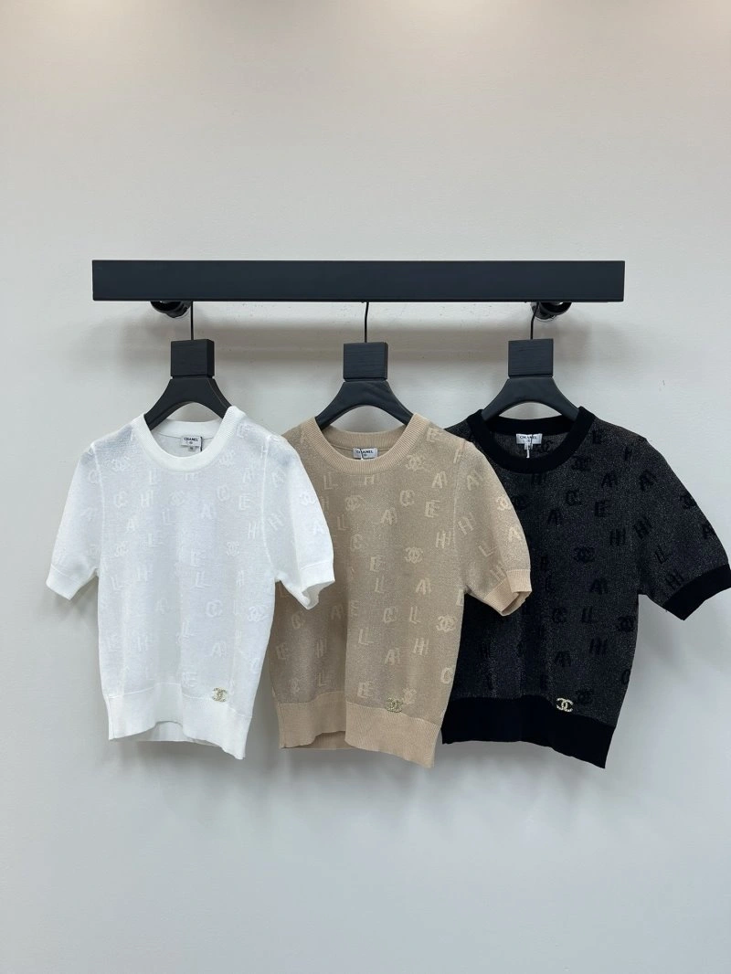 Packable Chanel T-Shirts 107969