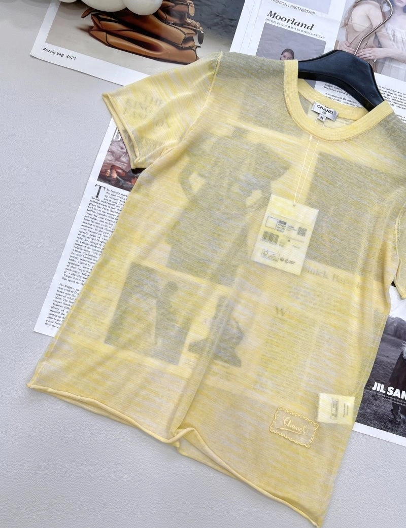 Chanel T-Shirts QuickDry 107912