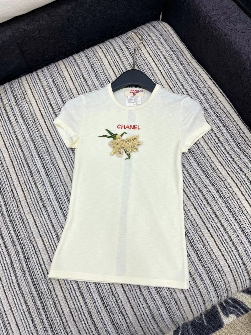 Stretchable Chanel T-Shirts 109658