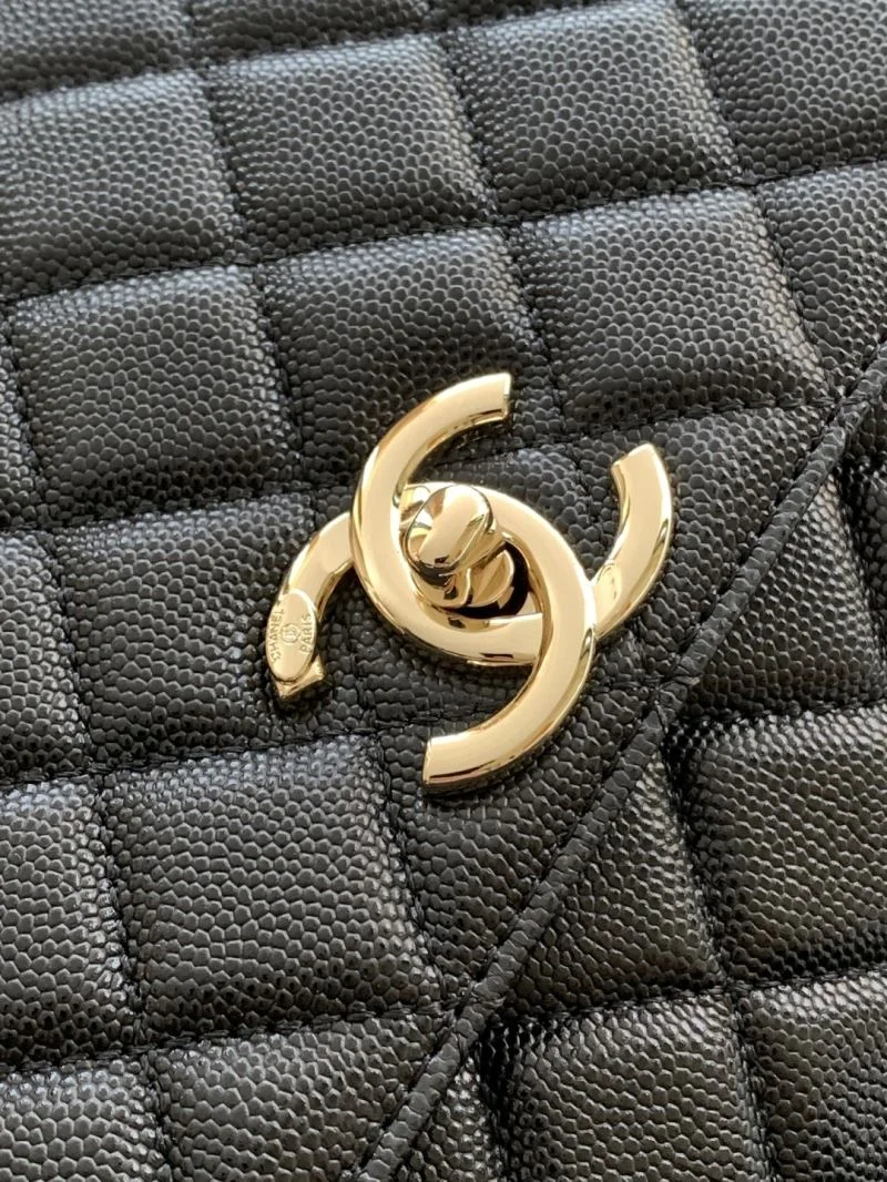 Chanel Top Handle Bags SmoothTexture 53789
