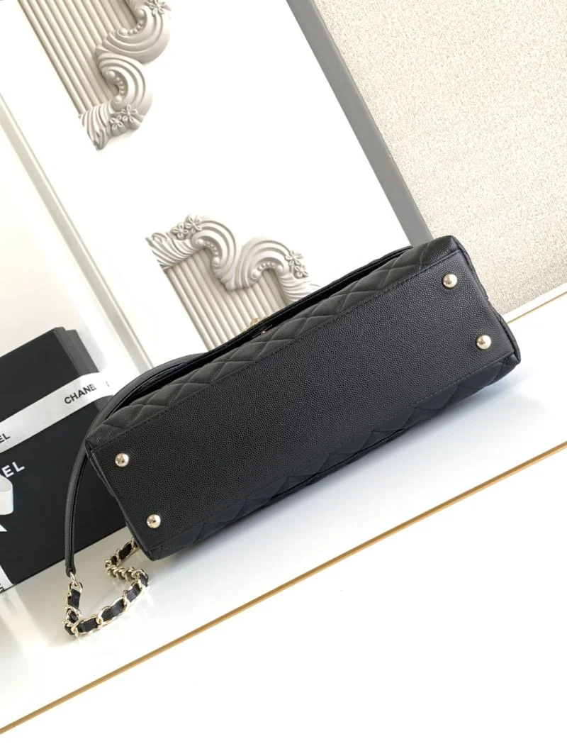 Chanel Top Handle Bags SmoothTexture 53789