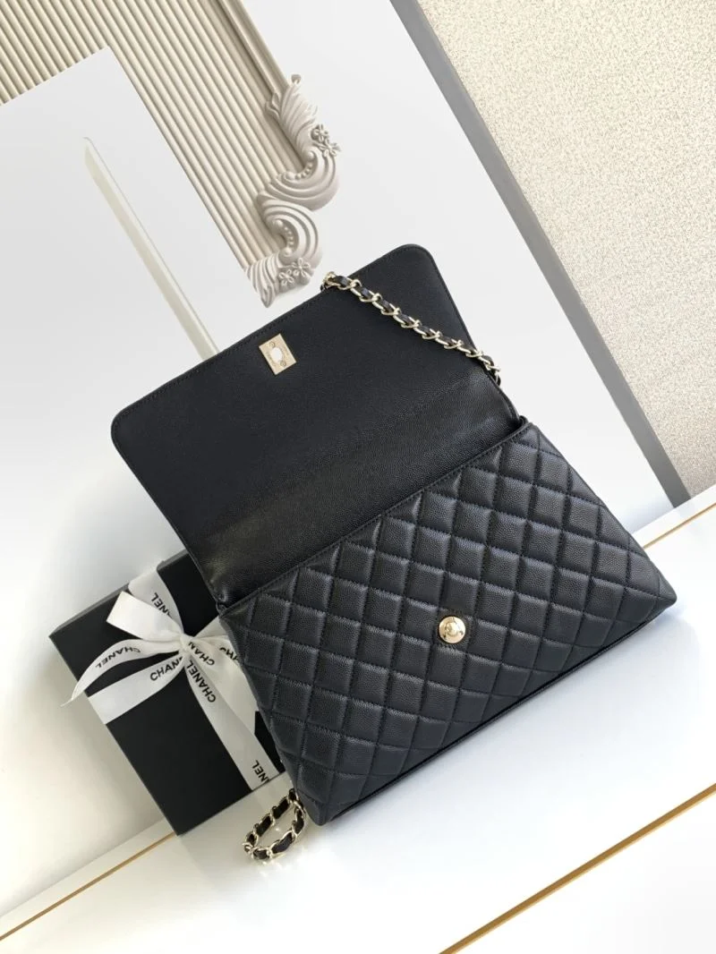 Chanel Top Handle Bags SmoothTexture 53789