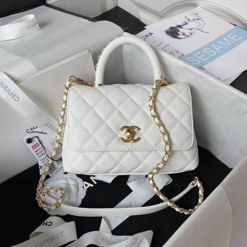 Bright Chanel Top Handle Bags 52503