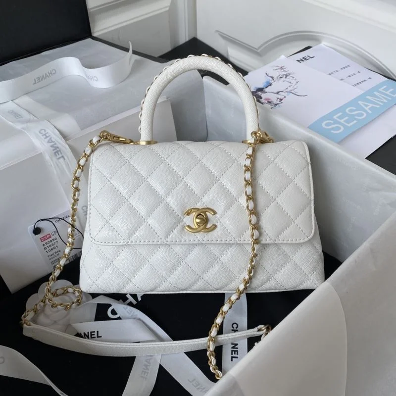 Chanel Top Handle Bags Sleek 52502