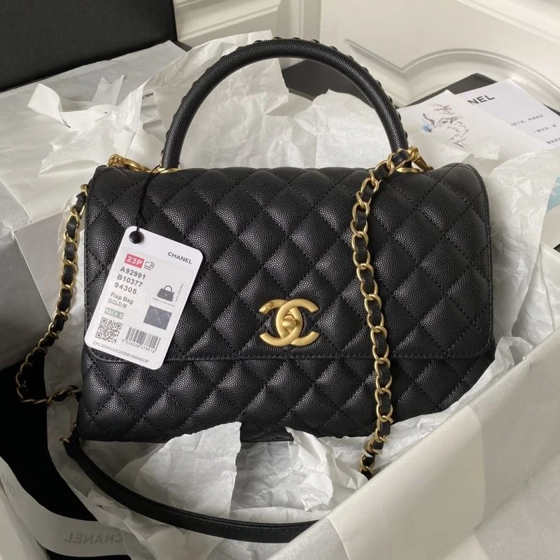 MoistureWicking Chanel Top Handle Bags 52500