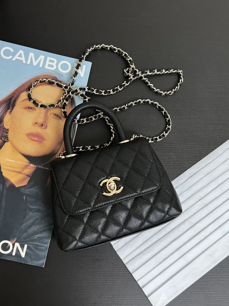 Chanel Top Handle Bags Stylish 54419