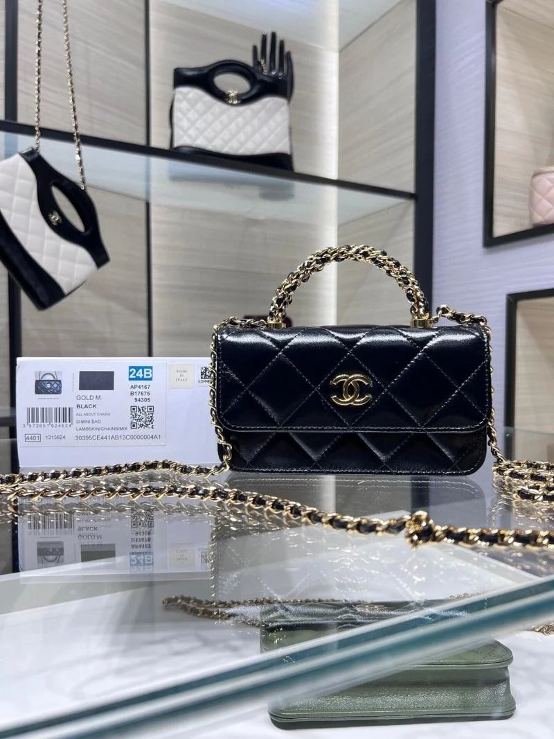 Unique Chanel Top Handle Bags 54349