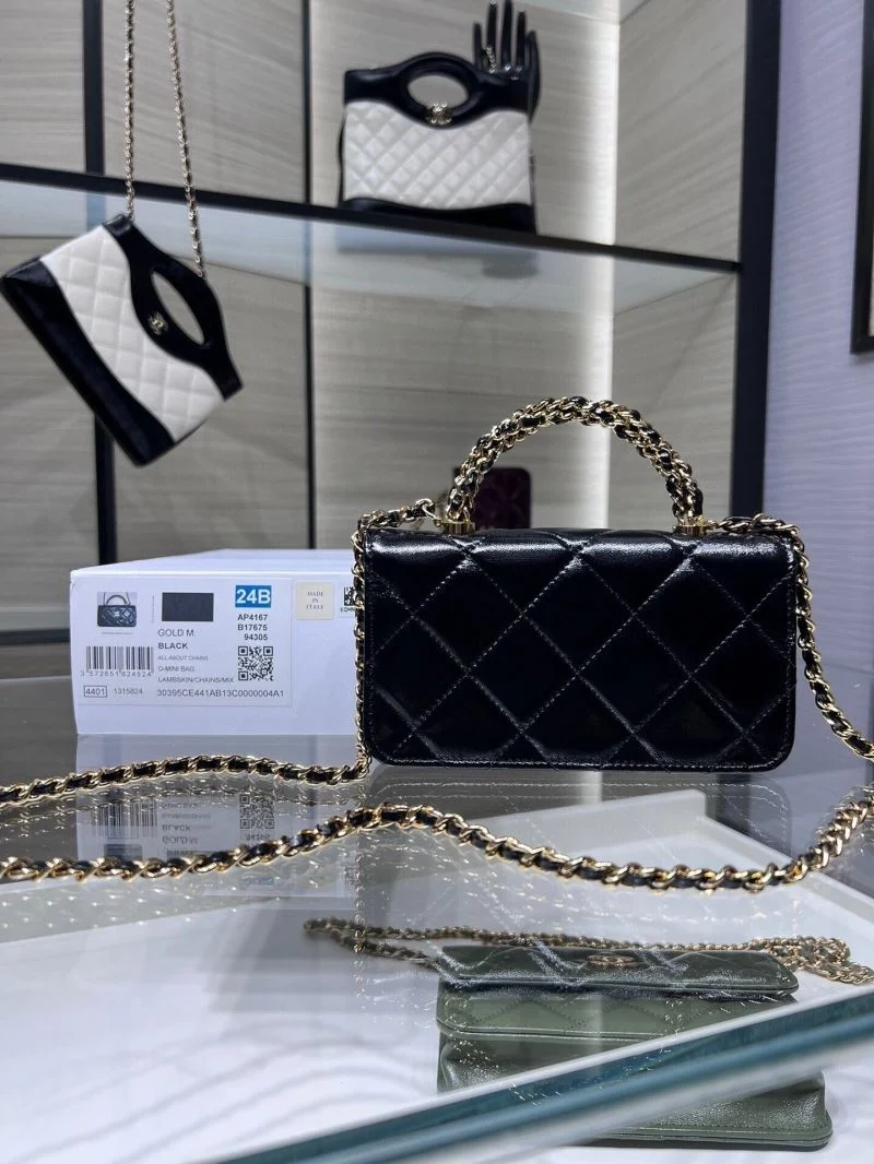 Unique Chanel Top Handle Bags 54349