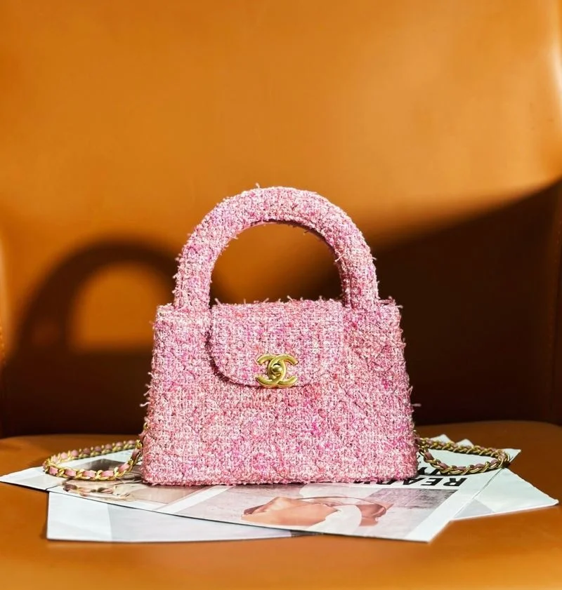 SmoothTexture Chanel Top Handle Bags 54268