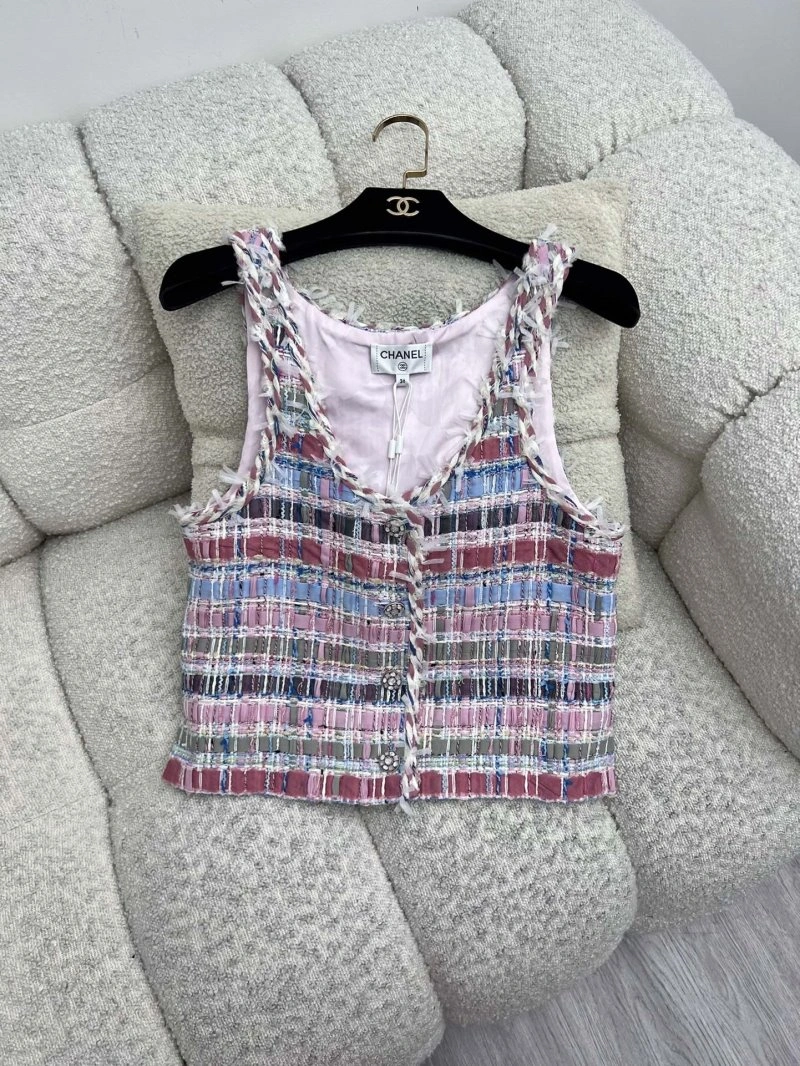 Stretchable Chanel Vest 110024