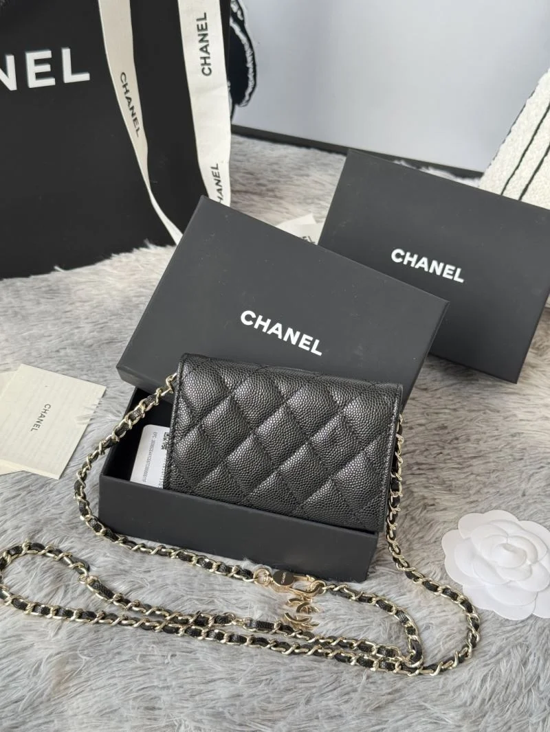 Chanel Waist Chest Packs Stretchable 52509