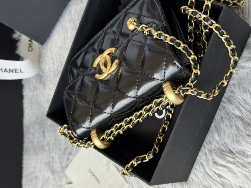 Chanel Waist Chest Packs Stretchable 37581