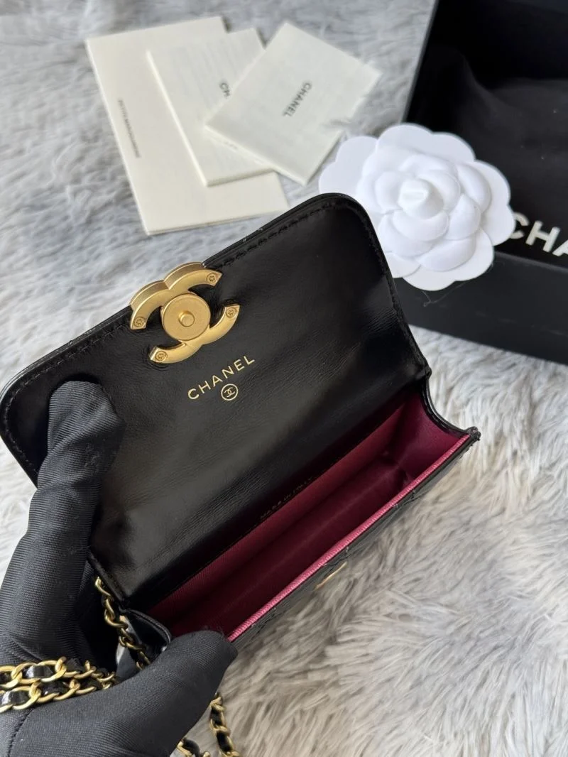 Chanel Waist Chest Packs Stretchable 37581