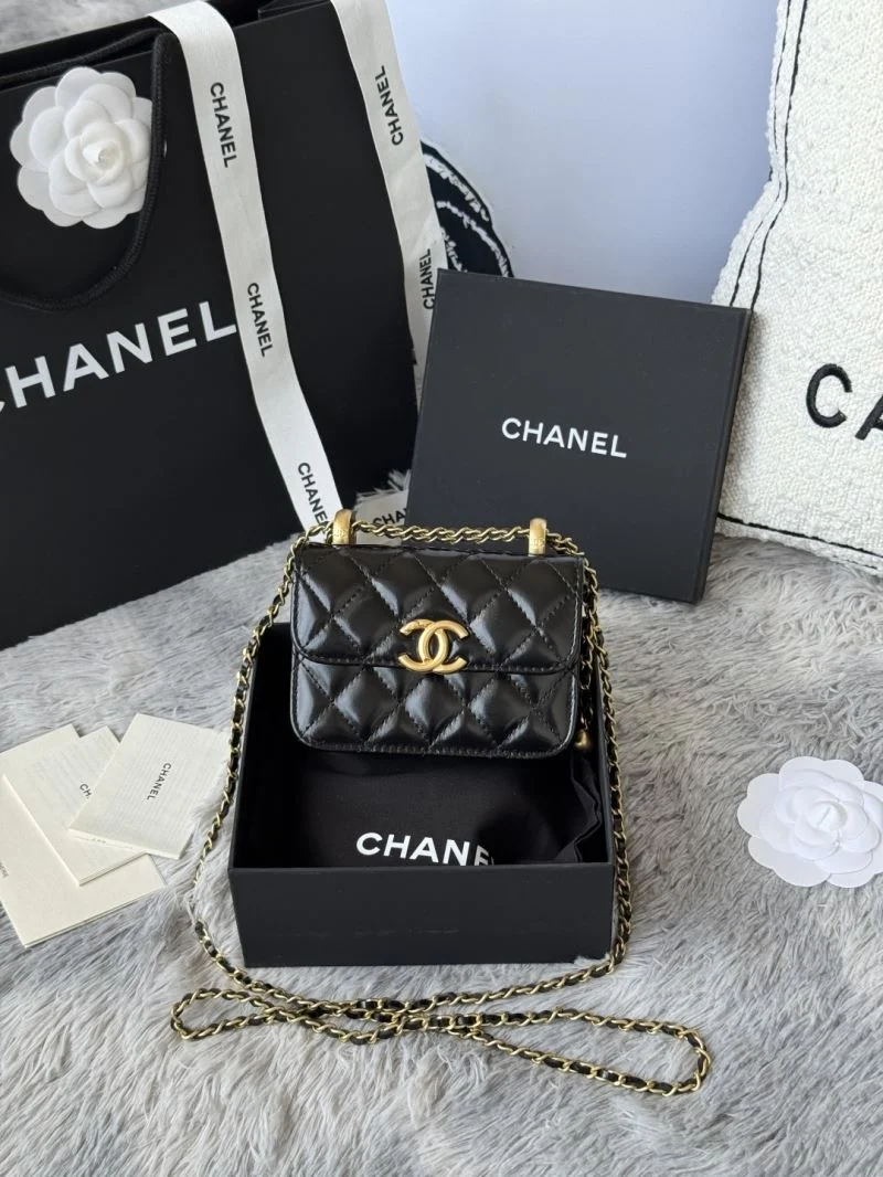 Chanel Waist Chest Packs Stretchable 37581
