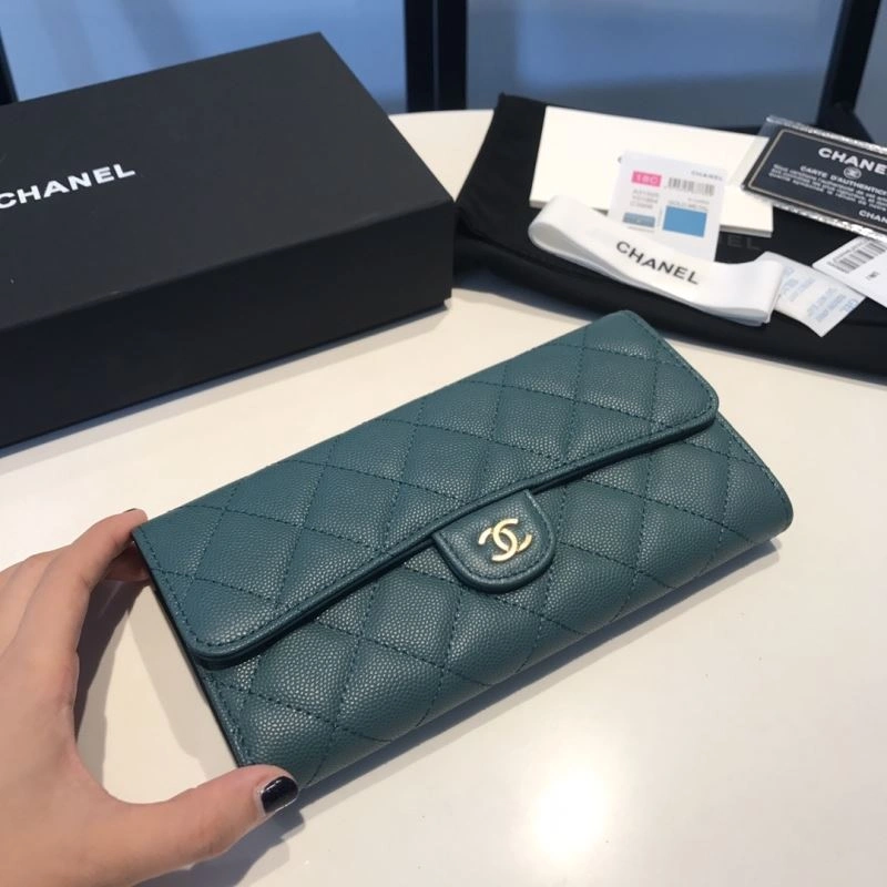 Bright Chanel Wallet Purse 69085
