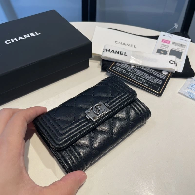 Chanel Wallet Purse Stretchable 68989