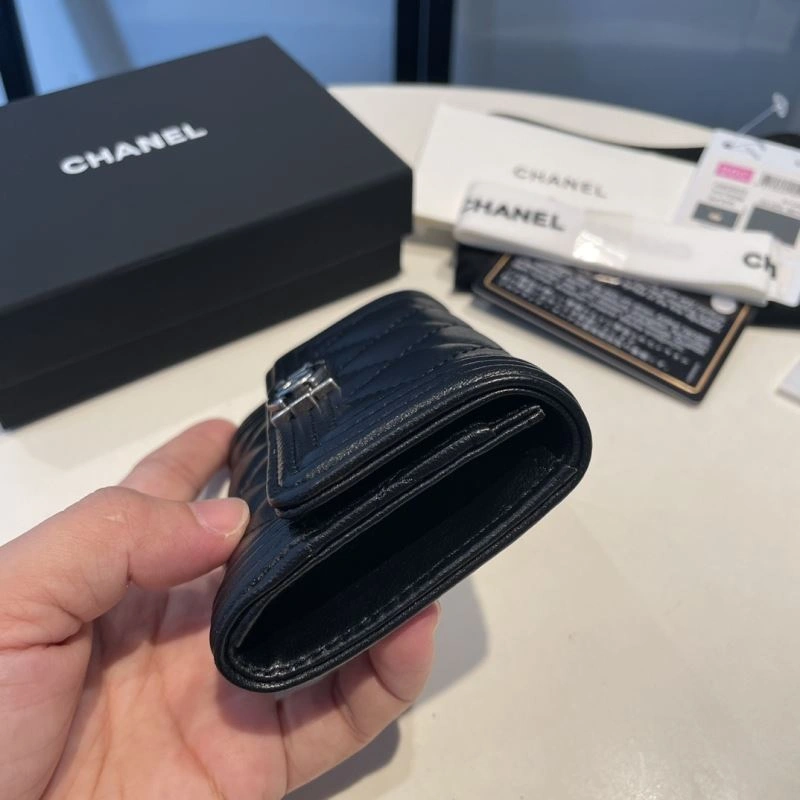 Chanel Wallet Purse Stretchable 68989