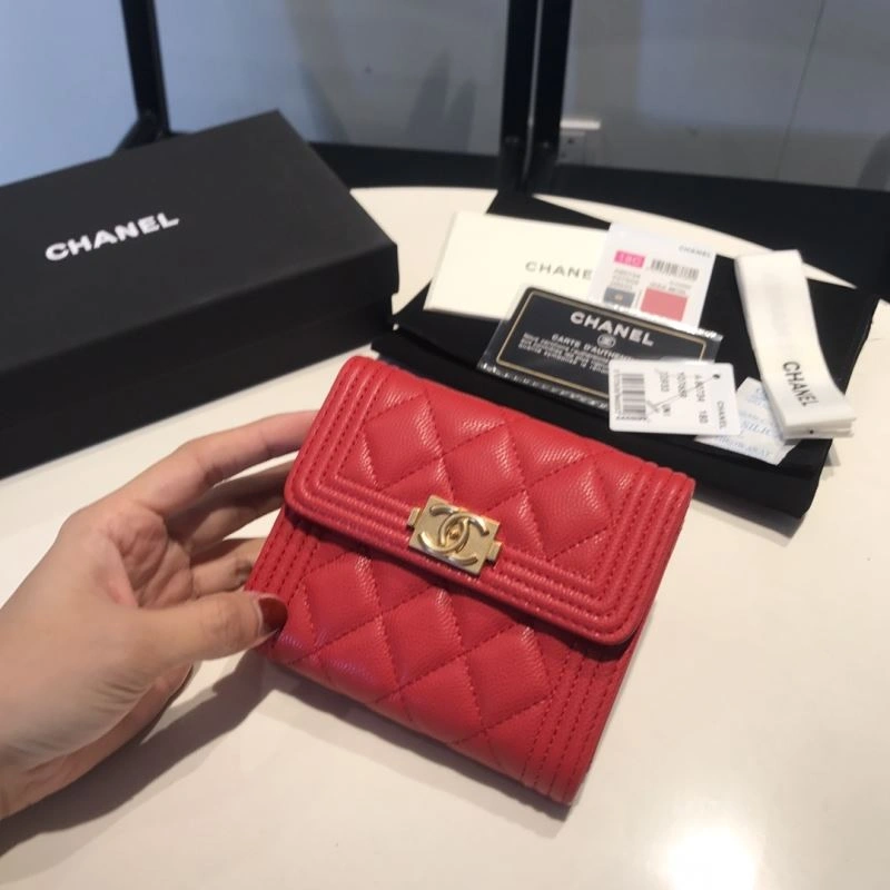 Bright Chanel Wallet Purse 68917