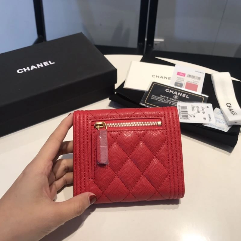 Bright Chanel Wallet Purse 68917
