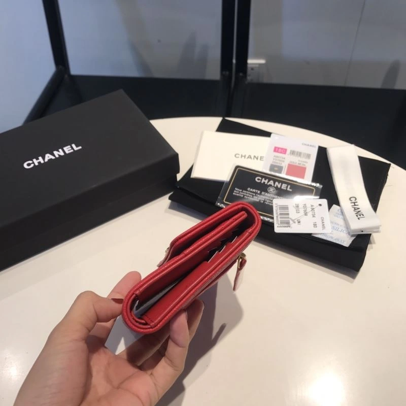 Bright Chanel Wallet Purse 68917