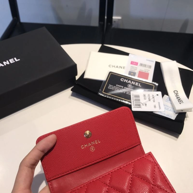 Bright Chanel Wallet Purse 68917
