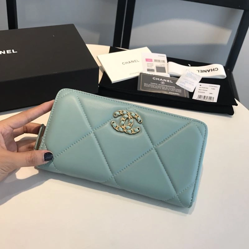 SmoothTexture Chanel Wallet Purse 68887