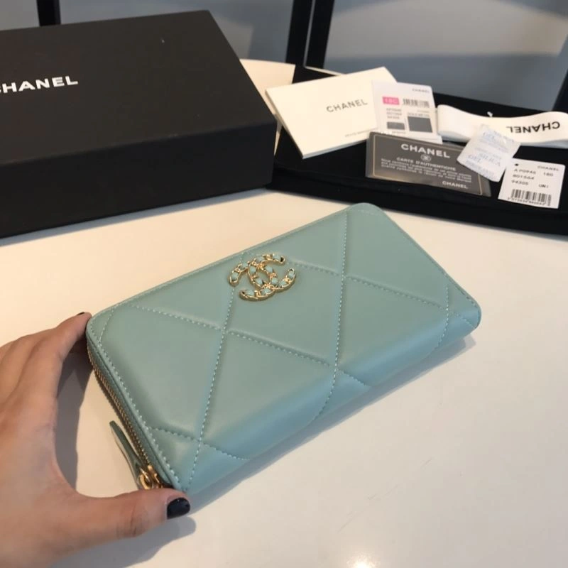 SmoothTexture Chanel Wallet Purse 68887