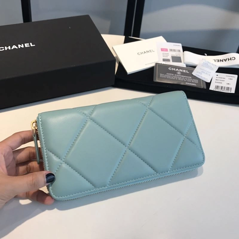 SmoothTexture Chanel Wallet Purse 68887