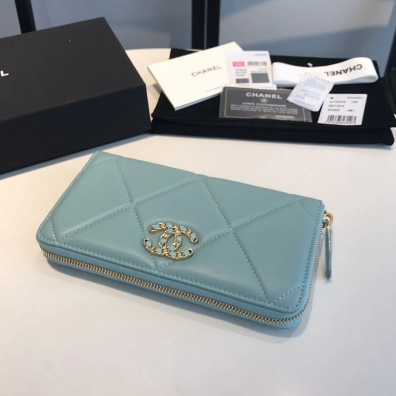 SmoothTexture Chanel Wallet Purse 68887
