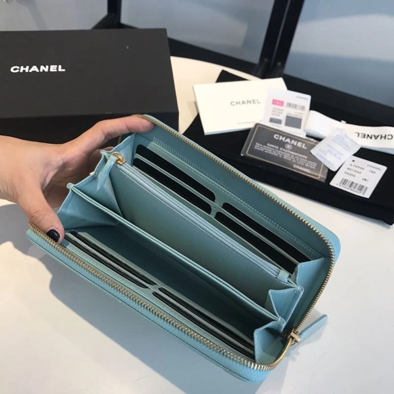SmoothTexture Chanel Wallet Purse 68887