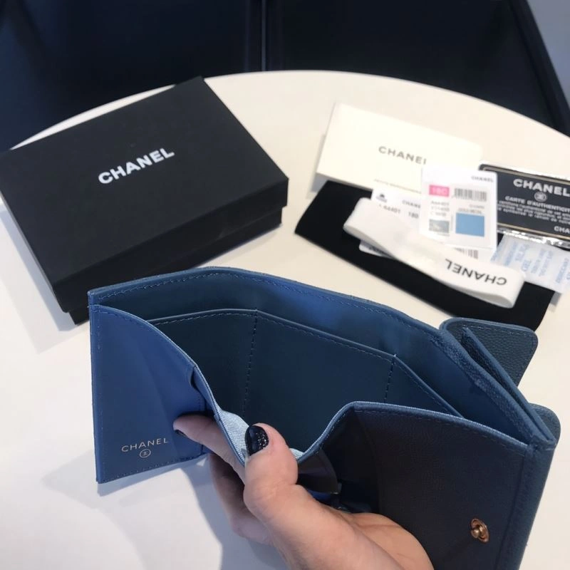 Chanel Wallet Purse Sleek 68731