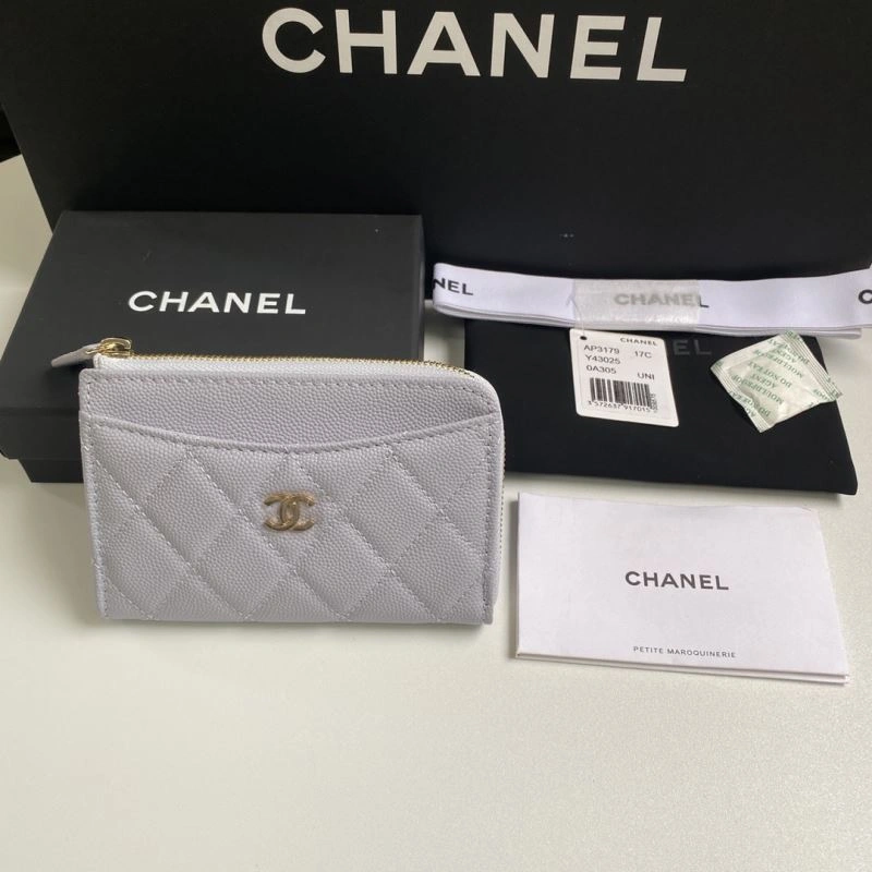 Chanel Wallet Purse ZipUp 68677