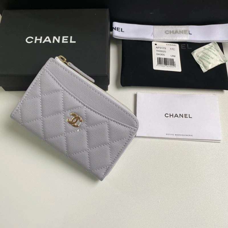 Chanel Wallet Purse ZipUp 68677