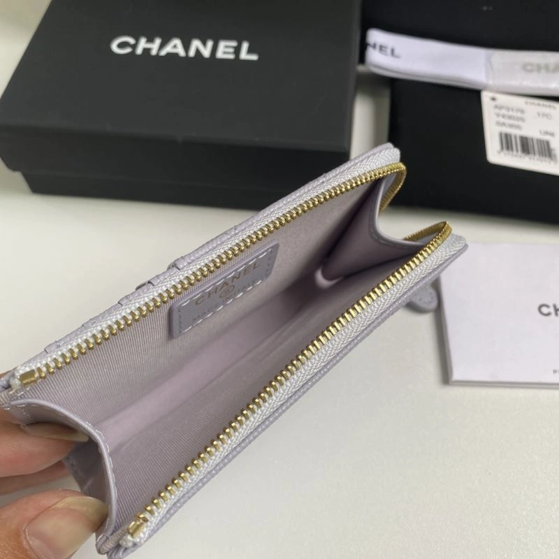 Chanel Wallet Purse ZipUp 68677
