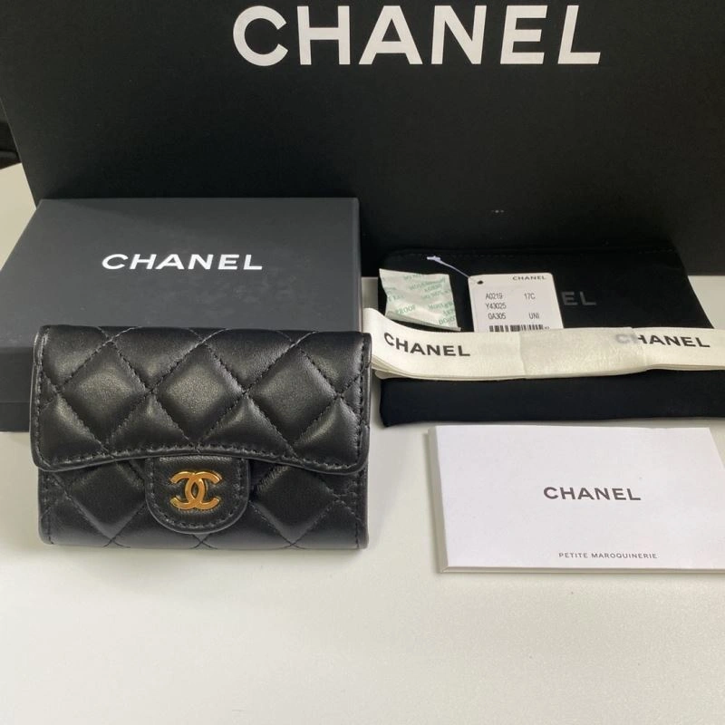 Chanel Wallet Purse Stretchable 68666