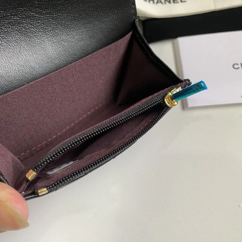 Chanel Wallet Purse Stretchable 68666