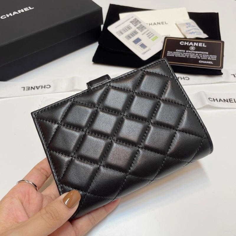 Chanel Wallet Purse SmoothTexture 57199