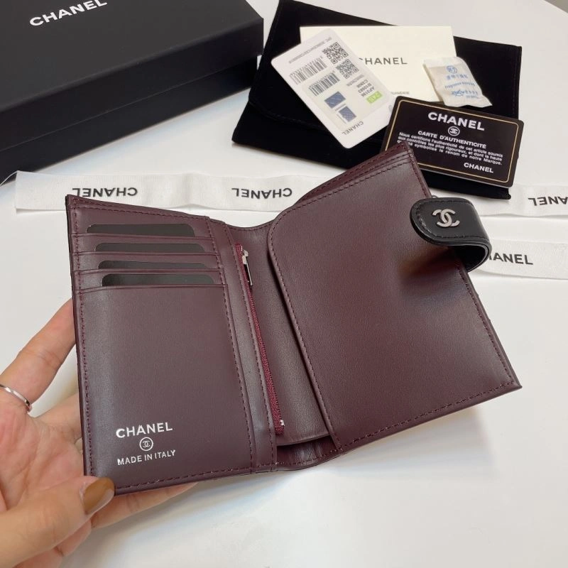 Chanel Wallet Purse SmoothTexture 57199