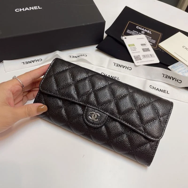 Bright Chanel Wallet Purse 37616