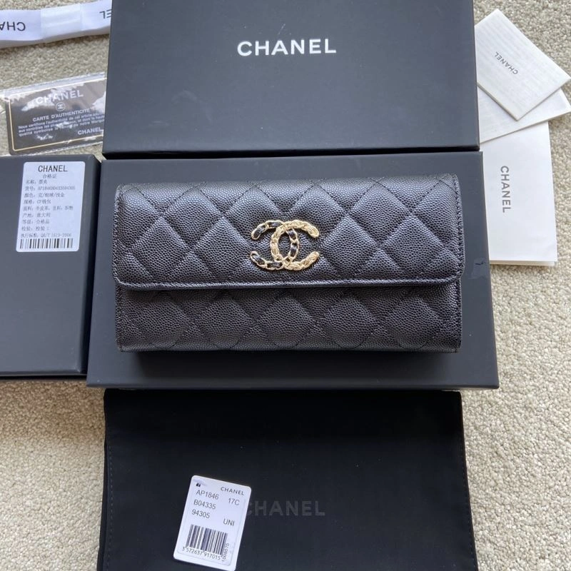 Chanel Wallet Purse SmoothTexture 68193