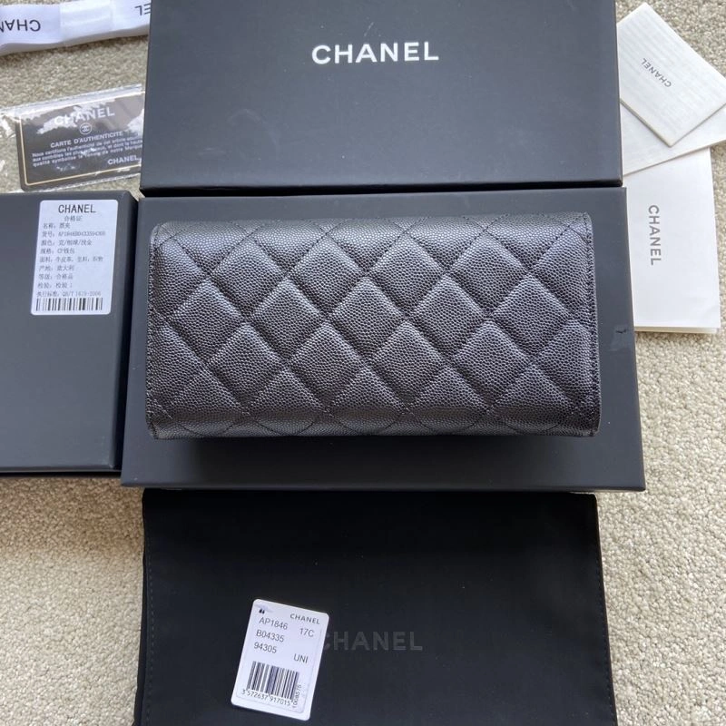 Chanel Wallet Purse SmoothTexture 68193