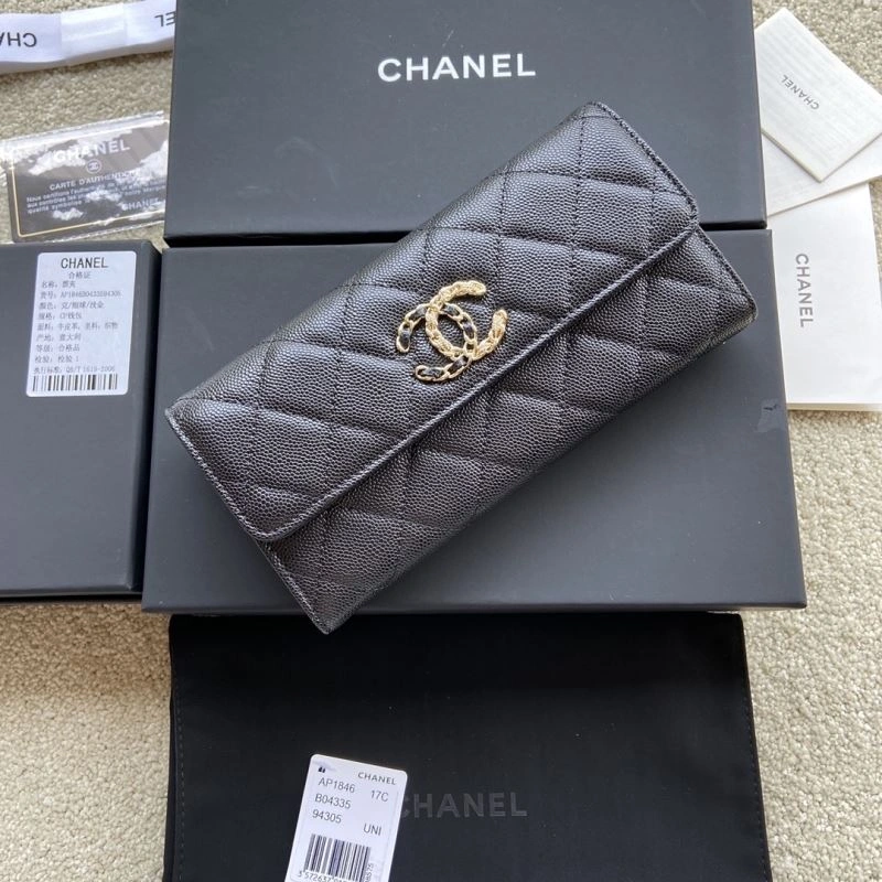 Chanel Wallet Purse SmoothTexture 68193