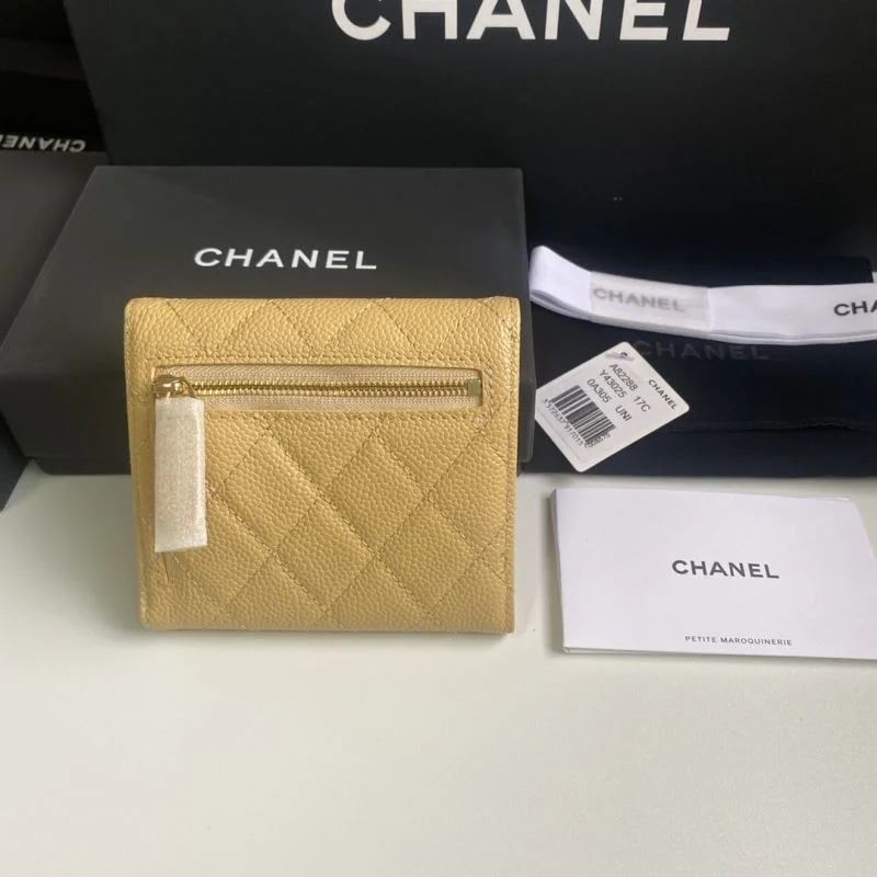 Chanel Wallet Purse SmoothTexture 54219