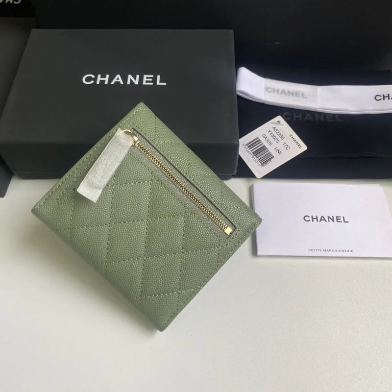 Chanel Wallet Purse ZipUp 54248