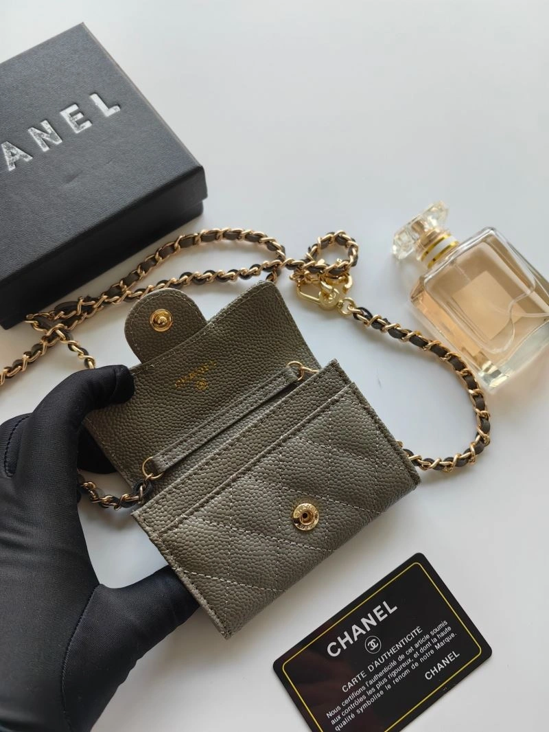 SmoothTexture Chanel Wallets Purse 89247
