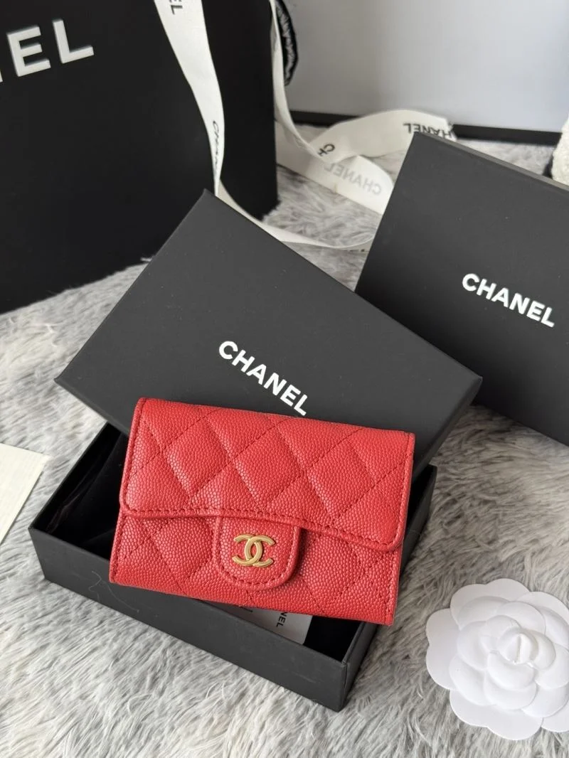 Compact Chanel Wallets Purse 52291